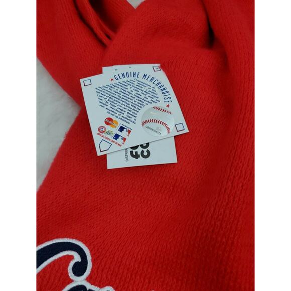 St. Louis Cardinals MLB-Baseball 81" x 27" Red Oversized Fringed Blanket Scarf - Picture 3 of 4